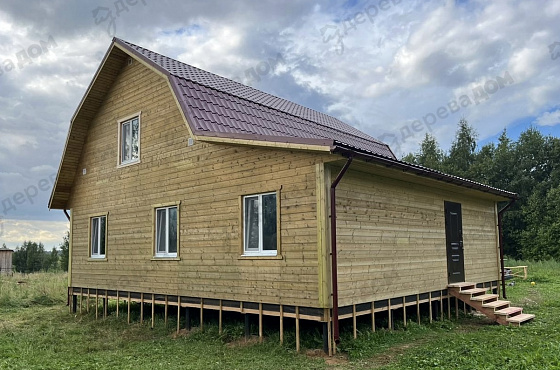 Каркасный дом 10 на 9 м. в Тверской области, пгт Сонково
